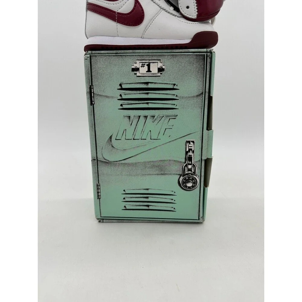 Air Jordan 1 High '85 Toddler Size 6c Metallic Burgandy Leather Shoes DV3655 161